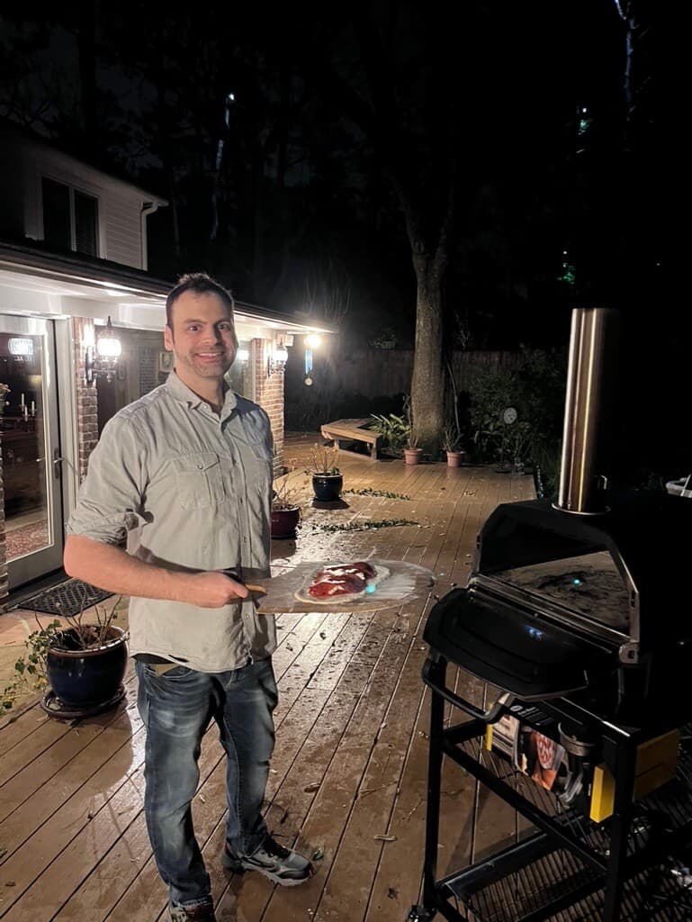 Ken w/ ooni oven